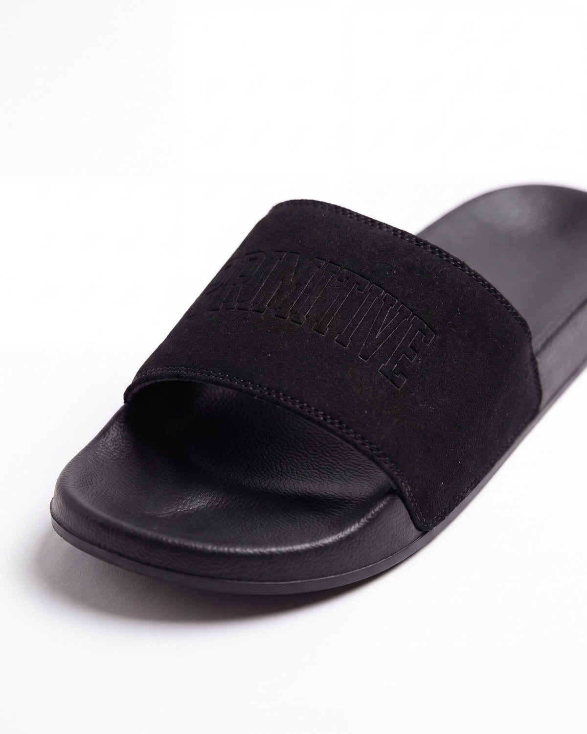 Primitive Collegiate Slides — Black — product detail