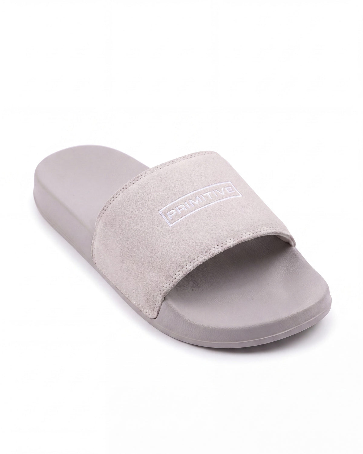 Primitive Suede Boxed Slides — Sand — product detail