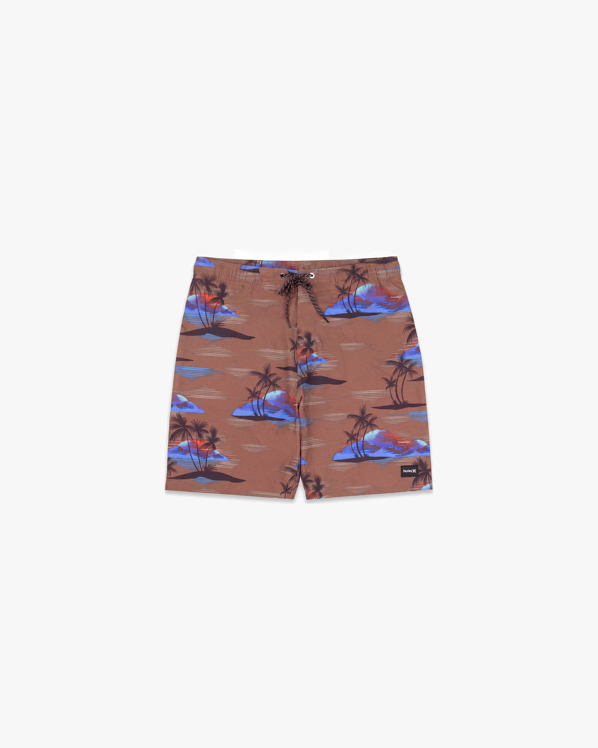 Hurley Phntm Eco Swim Shorts — Brown — product front