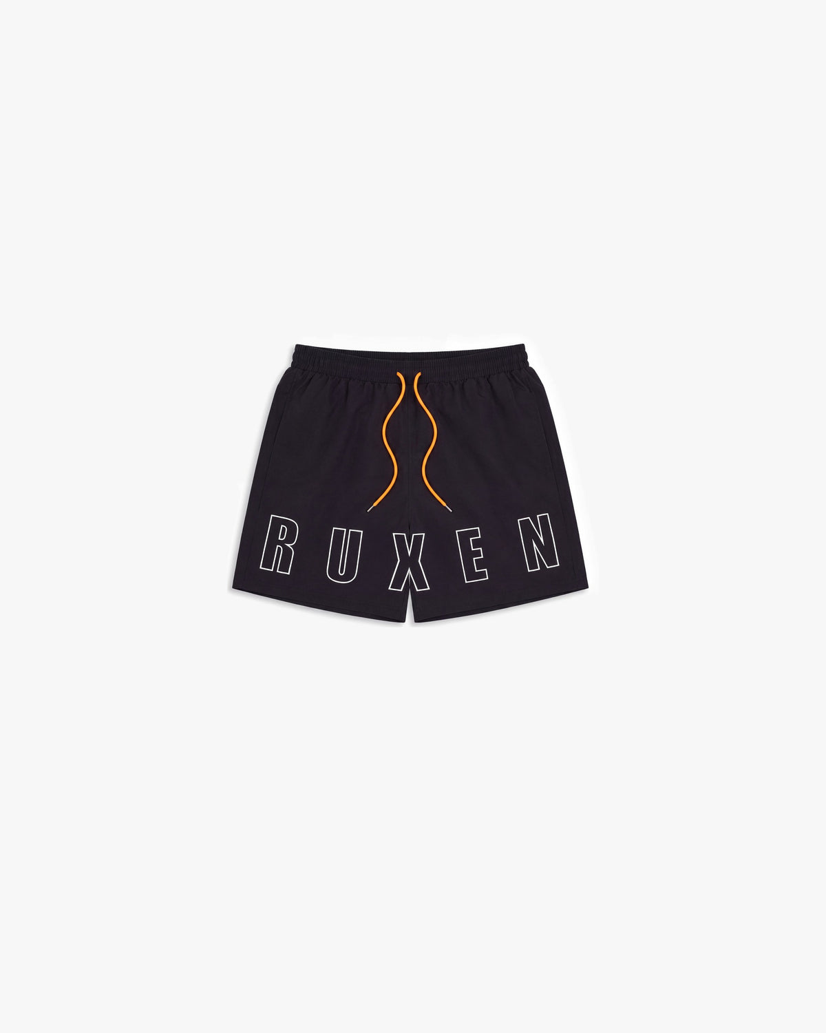 Ruxen Nylon Shorts — Black — product front