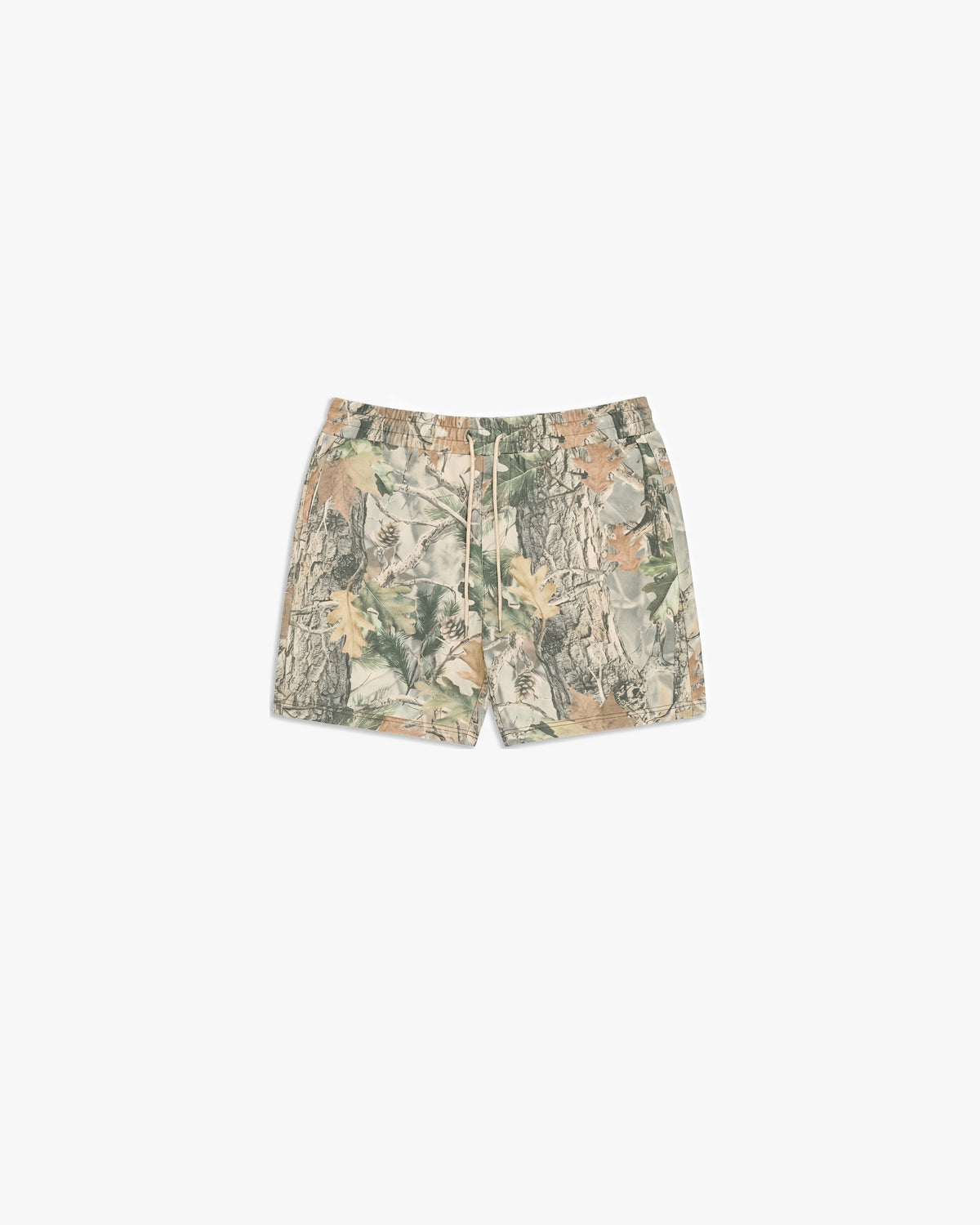 Cotton Collective Wood Camo Shorts — Khaki — product front