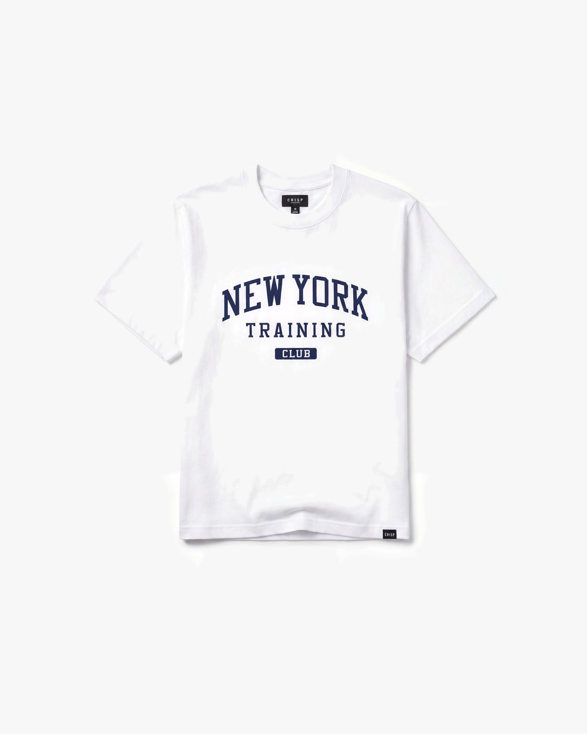 Crisp NY Training Club SS tees — White — product front