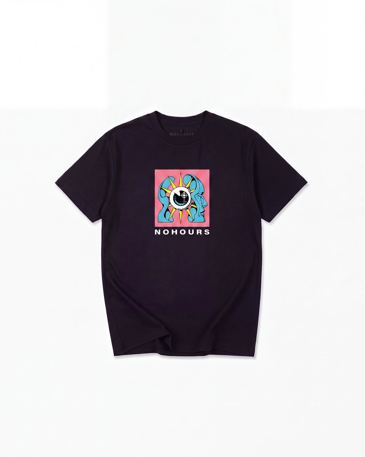 No Hours Inside Mind SS tees — Black — product front