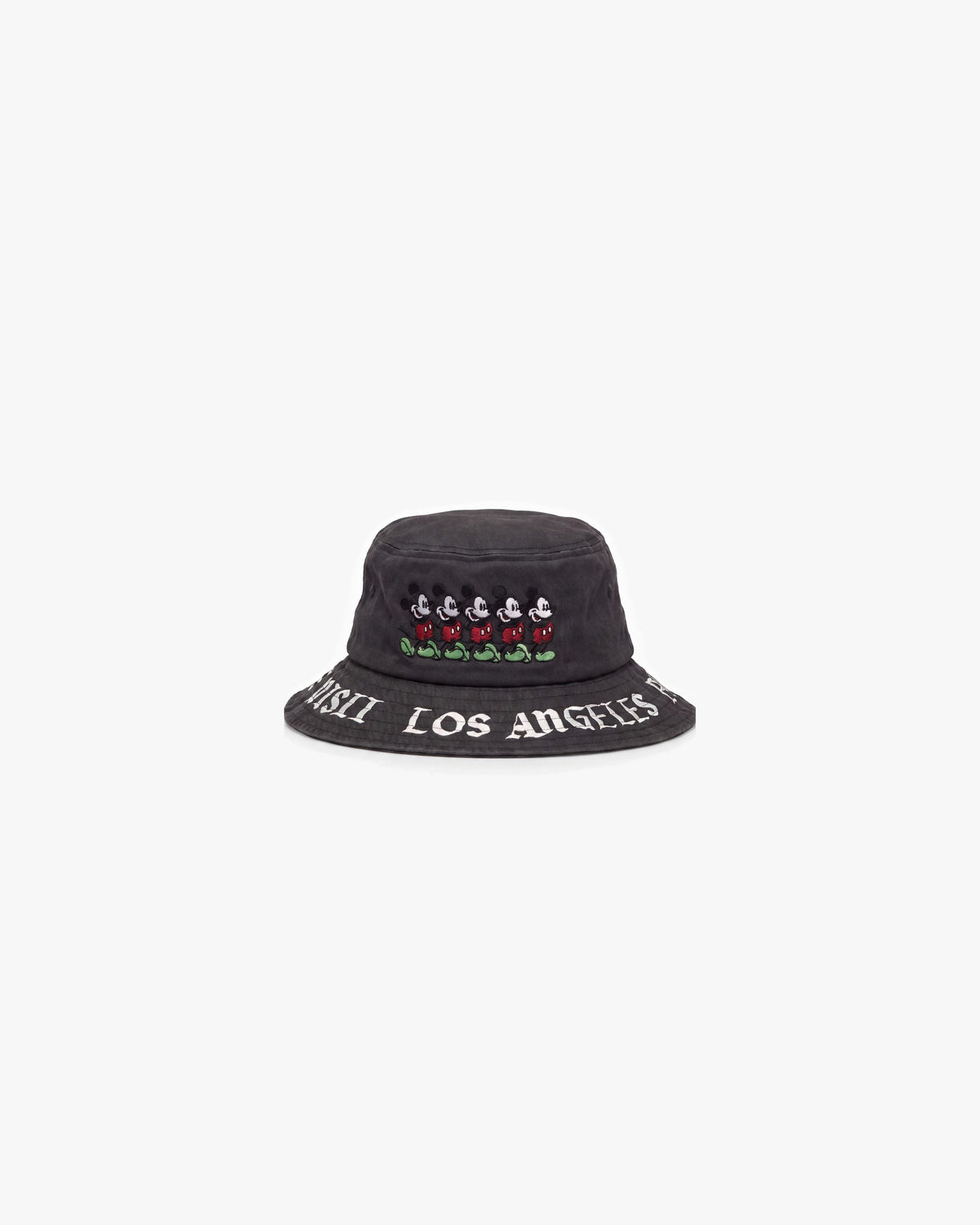 Huf Mickey Worldwide Bucket hats — Black — product front
