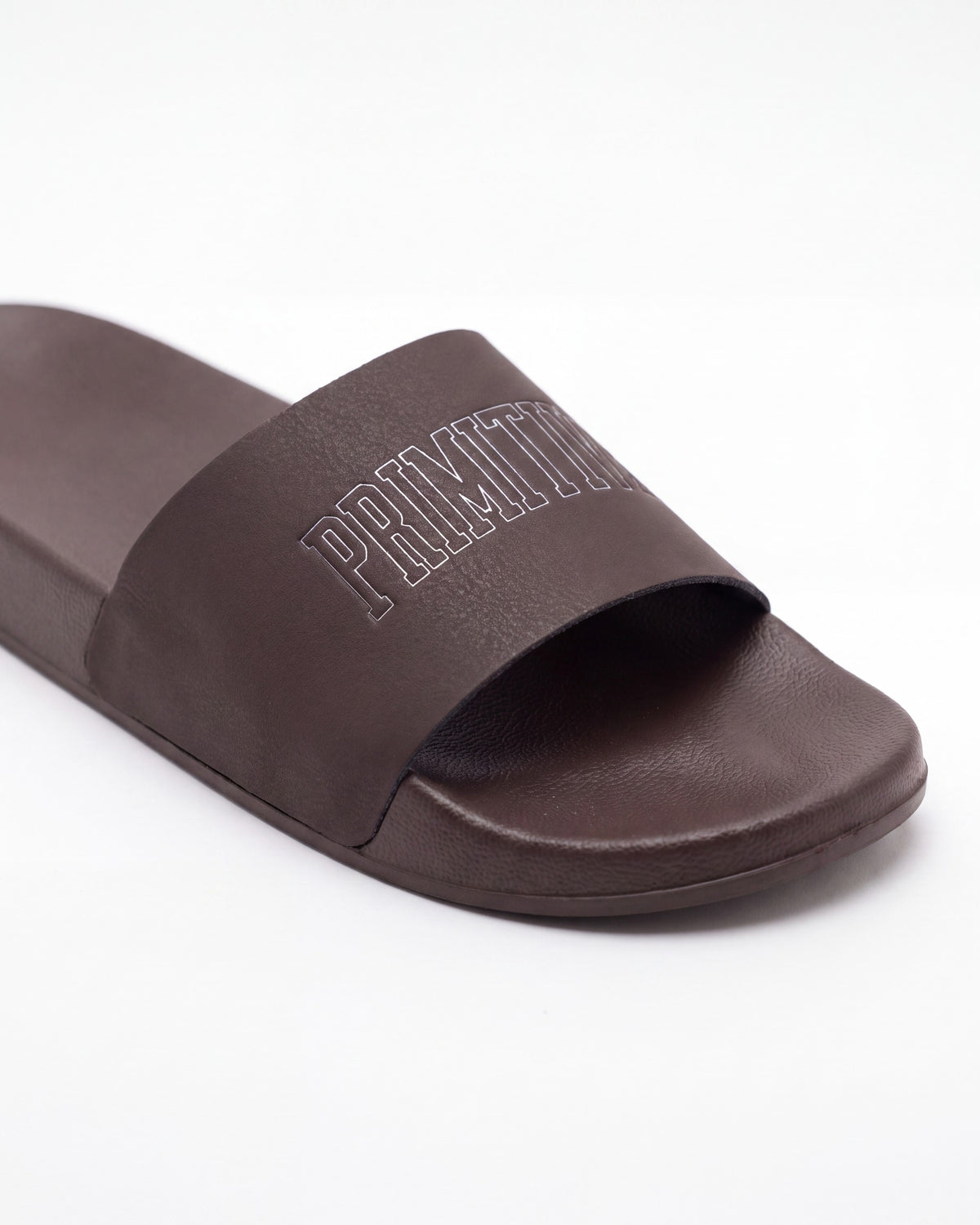 Primitive Collegiate Slides — Brown — product detail