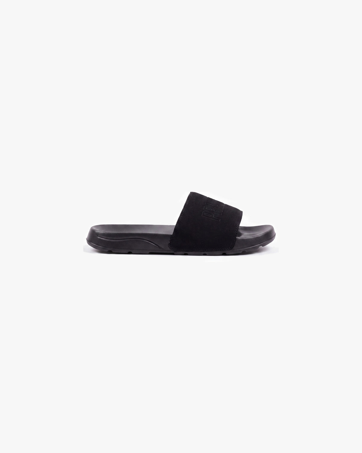 Primitive Collegiate Slides — Black — product front