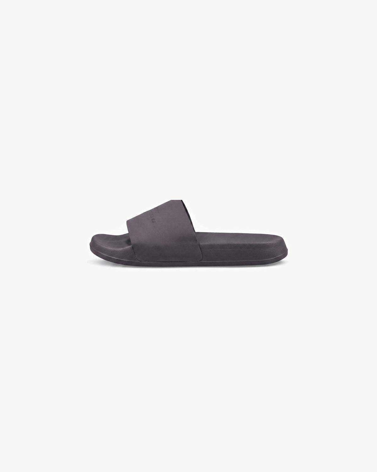 Ruxen LA Slides — Charcoal — product side
