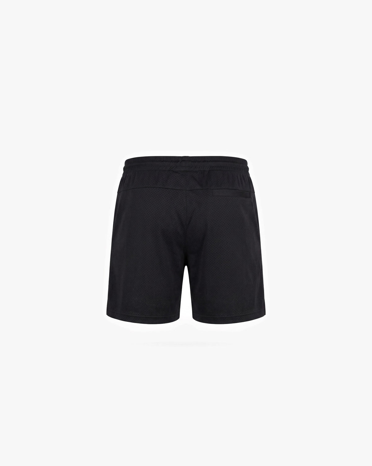 Ruxen NYC Mesh Shorts — Black — product back