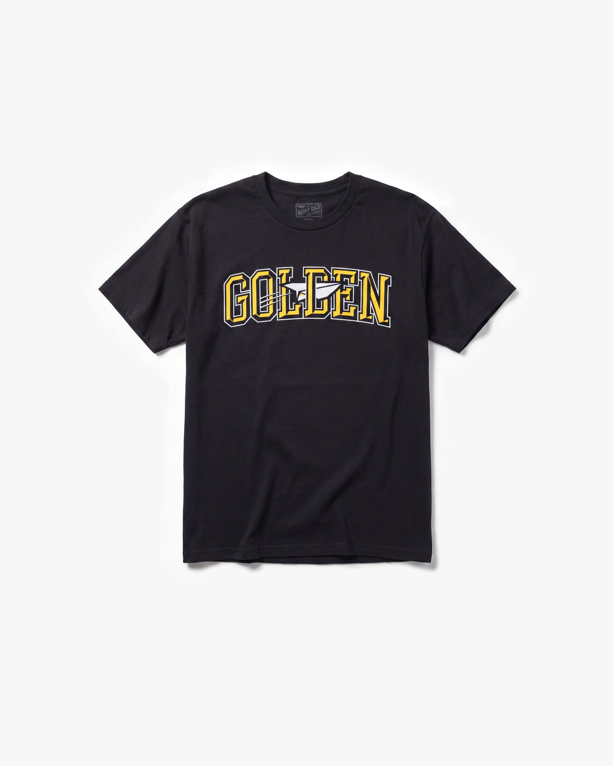 Benny Gold Golden SS tees — Black — product front