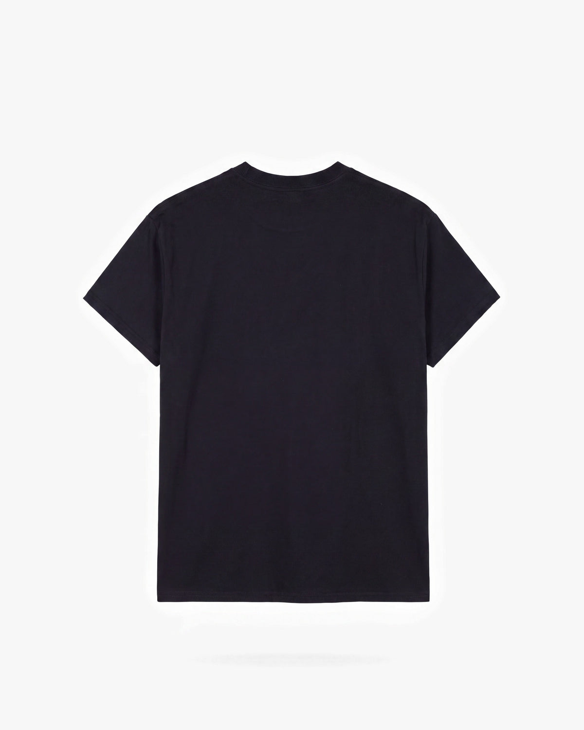 Black Scale Arch Rose SS tees — Black — product back