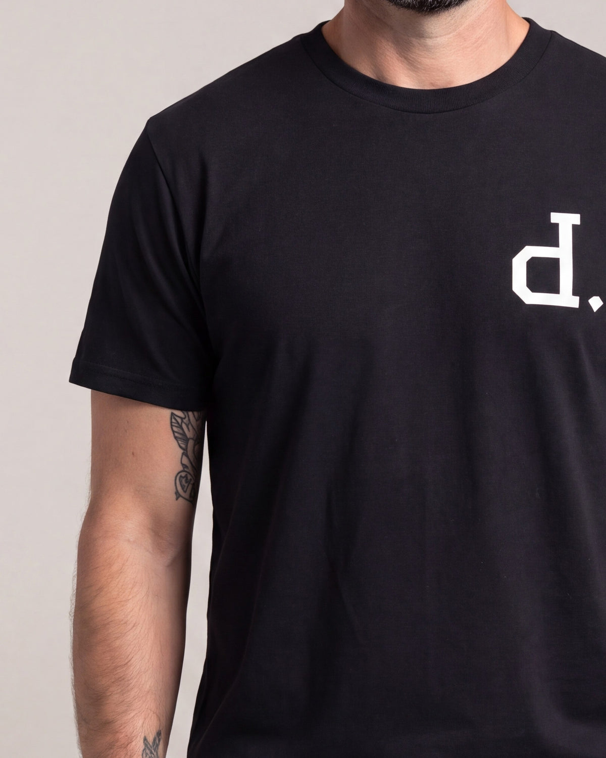 Diamond Supply New Unpolo SS tees — Black — model detail