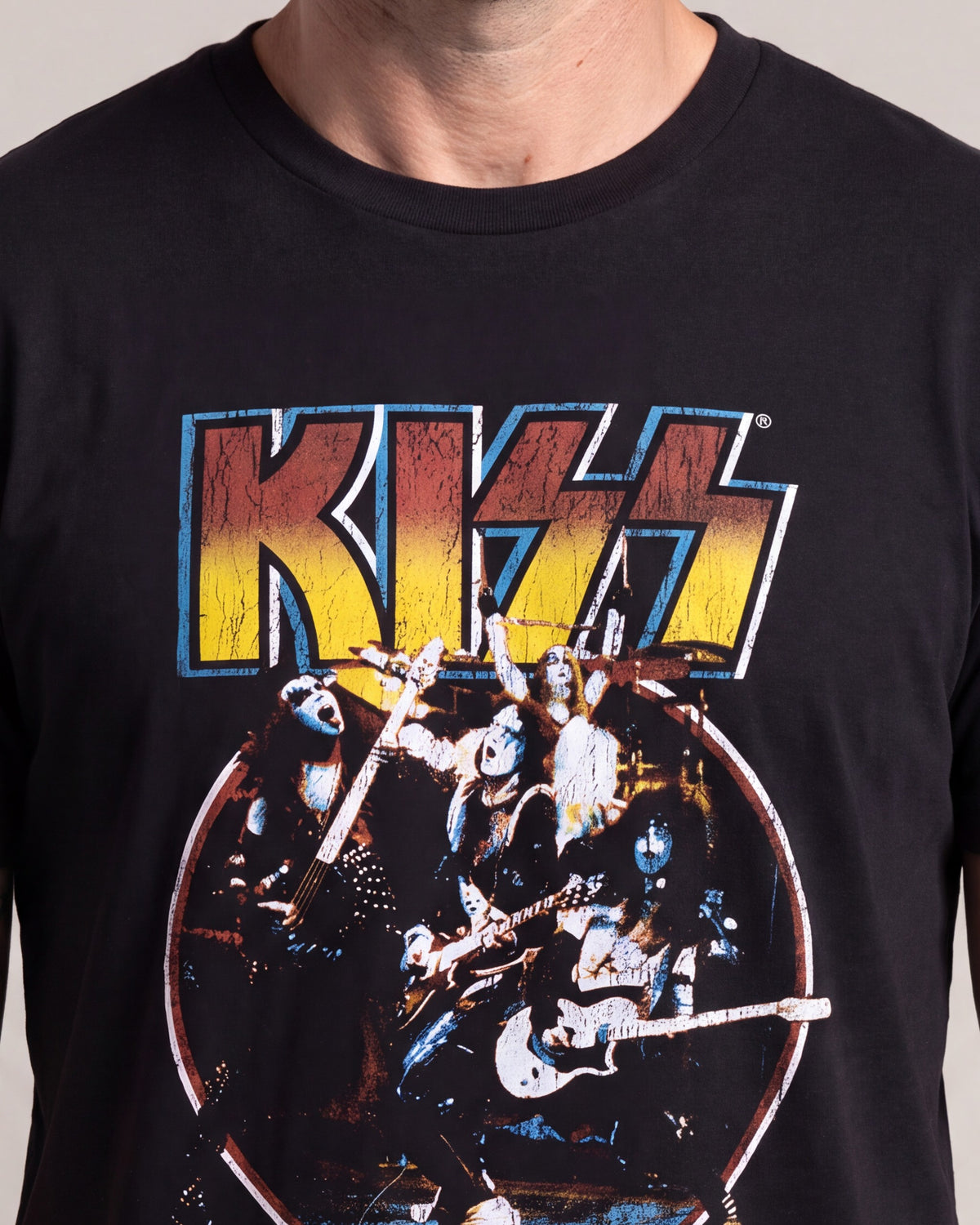 Licensed Alive In '75 SS tees — Black — model detail