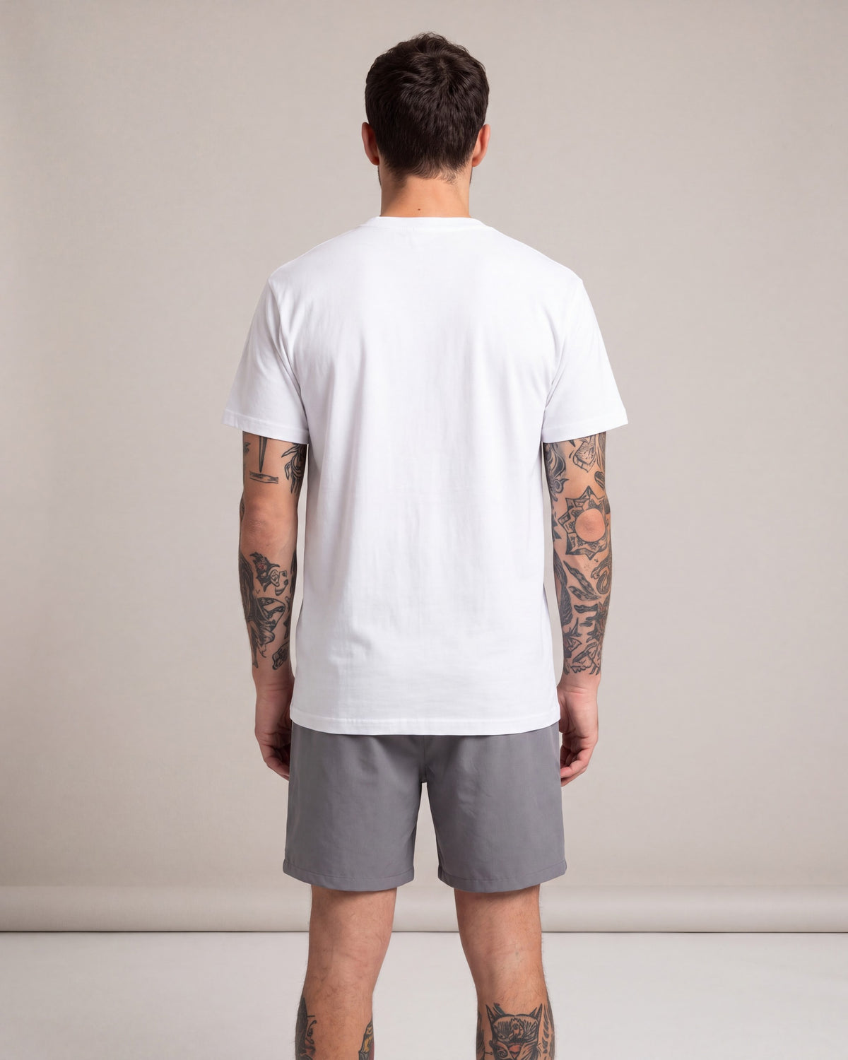 Licensed Corvette Classics SS tees — White — model back