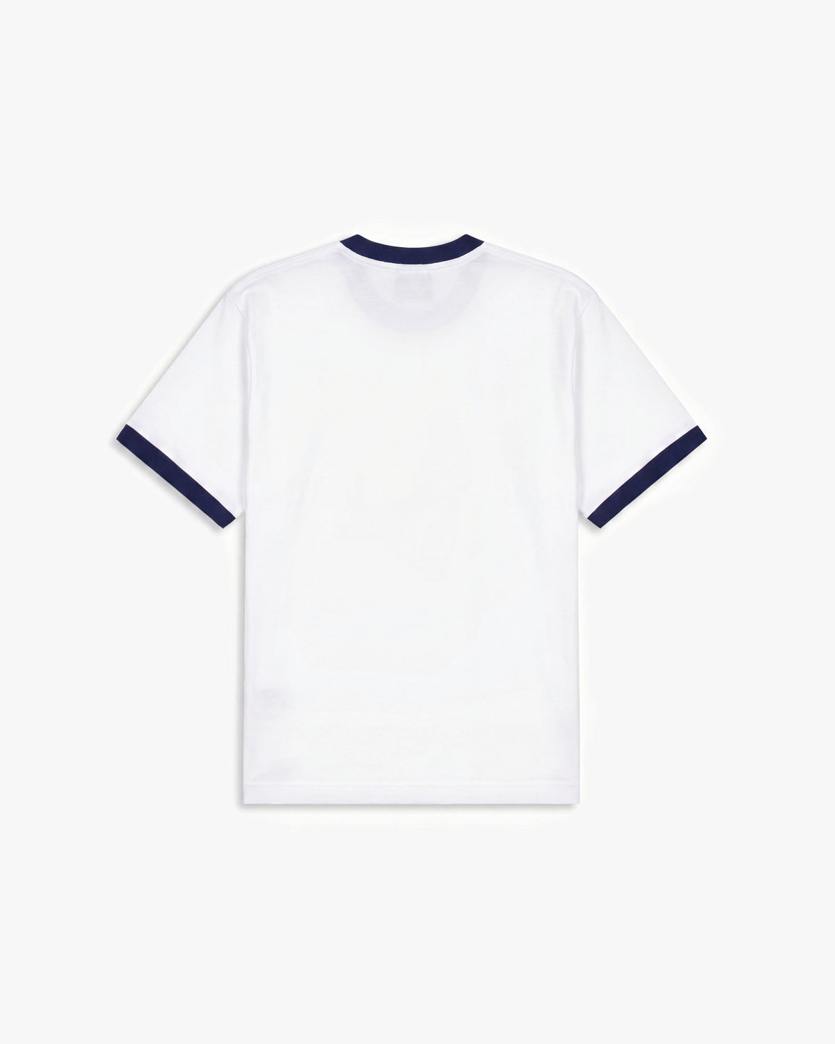 Coney Island Picnic Lovers Ringer SS tees — White/Navy — product back